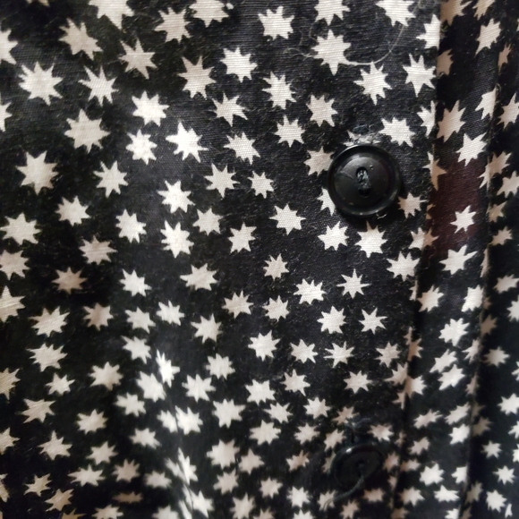 90'S BODY EXTERIOR'S-BUTTON UP W/ CRISSCROSS BACK SKORT/5/EGPLC - Picture 5 of 6